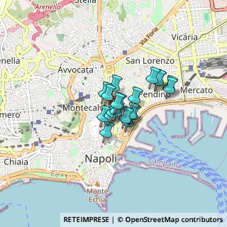 Mappa Via S. Maria la Nova, 80134 Napoli NA, Italia (0.483)