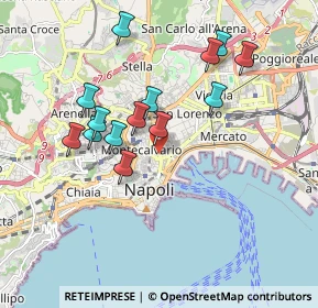 Mappa Via S. Maria la Nova, 80134 Napoli NA, Italia (1.83143)