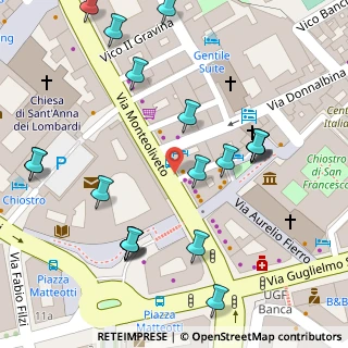 Mappa Via S. Maria la Nova, 80134 Napoli NA, Italia (0.083)