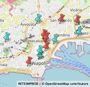 Mappa Via S. Maria la Nova, 80134 Napoli NA, Italia (0.91231)