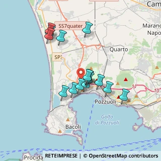 Mappa Via Catullo, 80078 Pozzuoli NA, Italia (3.308)