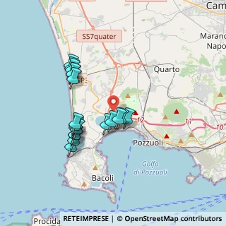 Mappa Via Catullo, 80078 Pozzuoli NA, Italia (3.60842)