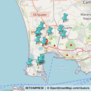 Mappa Via Catullo, 80078 Pozzuoli NA, Italia (3.38077)