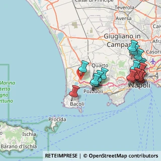 Mappa Via Catullo, 80078 Pozzuoli NA, Italia (9.5205)