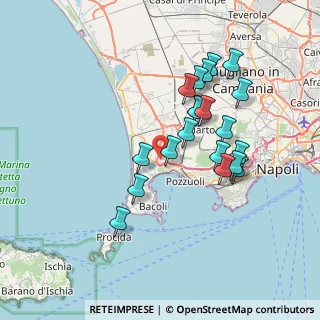 Mappa Via Catullo, 80078 Pozzuoli NA, Italia (7.2235)