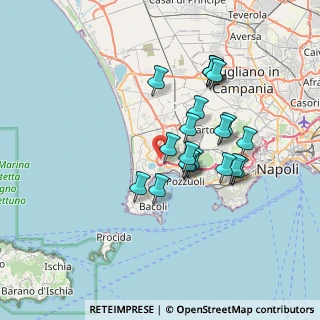 Mappa Via Catullo, 80078 Pozzuoli NA, Italia (6.538)