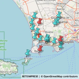 Mappa Via Catullo, 80078 Pozzuoli NA, Italia (6.90947)