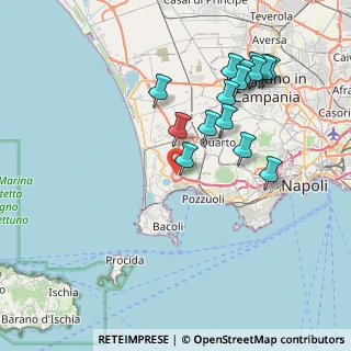 Mappa Via Catullo, 80078 Pozzuoli NA, Italia (8.43867)