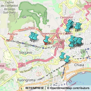 Mappa Via Giustiniano, 80125 Napoli NA, Italia (1.266)