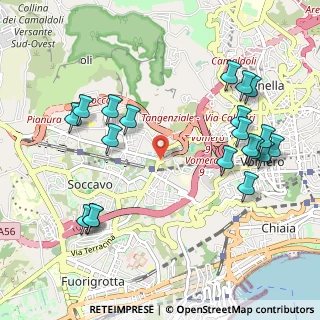Mappa Via Giustiniano, 80125 Napoli NA, Italia (1.265)