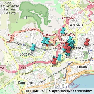 Mappa Via Giustiniano, 80125 Napoli NA, Italia (0.8915)