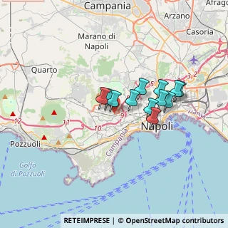 Mappa Via Giustiniano, 80125 Napoli NA, Italia (2.7425)