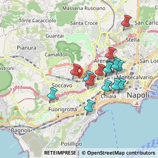 Mappa Via Giustiniano, 80125 Napoli NA, Italia (1.78333)