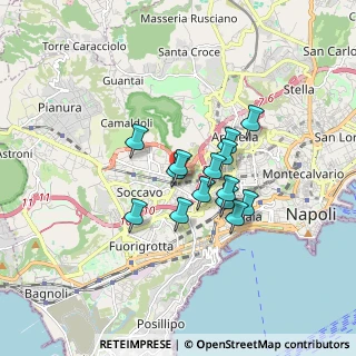 Mappa Via Giustiniano, 80125 Napoli NA, Italia (1.31429)