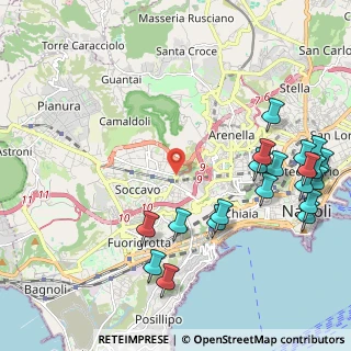 Mappa Via Giustiniano, 80125 Napoli NA, Italia (2.8675)