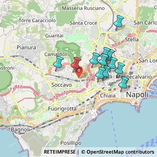 Mappa Via Giustiniano, 80125 Napoli NA, Italia (1.72583)