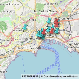 Mappa Pendino Santa Barbara, 80134 Napoli NA, Italia (1.2)