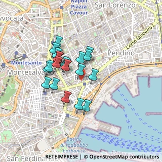 Mappa Pendino Santa Barbara, 80134 Napoli NA, Italia (0.384)