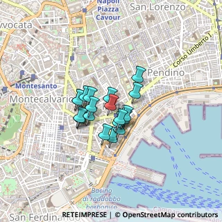 Mappa Pendino Santa Barbara, 80134 Napoli NA, Italia (0.286)