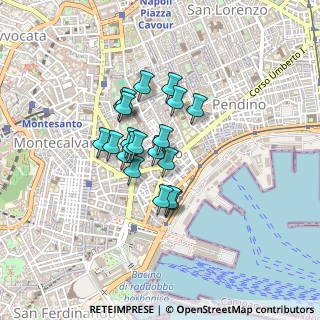 Mappa Pendino Santa Barbara, 80134 Napoli NA, Italia (0.3155)