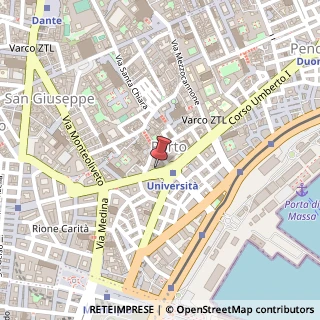Mappa Via Cardinale Guglielmo Sanfelice,  24, 80134 Napoli, Napoli (Campania)