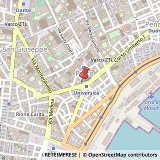 Mappa Piazza Giovanni Bovio, 22, 80100 Napoli, Napoli (Campania)