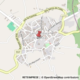 Mappa Via Gabriele D'Annunzio, 16, 83053 Sant'Andrea di Conza, Avellino (Campania)