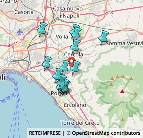 Mappa Via degli Artigiani, 80040 San Sebastiano al Vesuvio NA, Italia (3.00071)