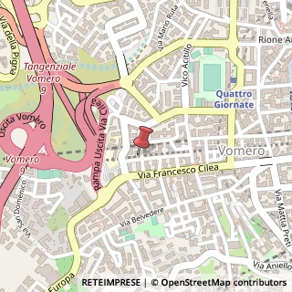 Mappa Via Camillo de Nardis, 11, 80127 Napoli, Napoli (Campania)