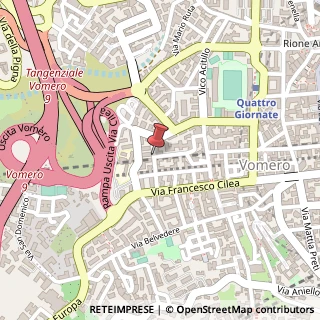 Mappa Via Camillo de Nardis, 26, 80127 Napoli, Napoli (Campania)