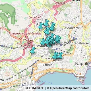Mappa 155 80128, 80127 Napoli NA, Italia (0.5205)