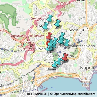 Mappa 155 80128, 80127 Napoli NA, Italia (0.6445)