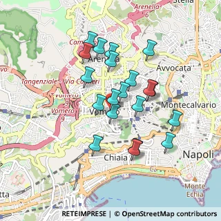 Mappa 155 80128, 80127 Napoli NA, Italia (0.8445)