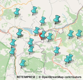 Mappa Via Gabriele D'Annunzio, 83053 Sant'Andrea di Conza AV, Italia (9.4375)