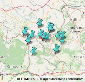 Mappa Via Gabriele D'Annunzio, 83053 Sant'Andrea di Conza AV, Italia (10.53)