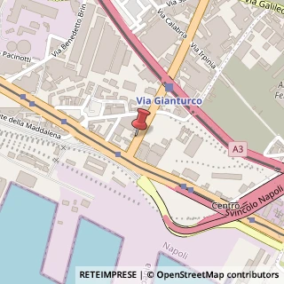 Mappa Via Emanuele Gianturco, 5, 80146 Napoli, Napoli (Campania)