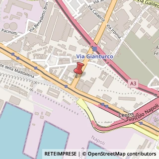 Mappa Via Emanuele Gianturco, 6/B, 80142 Napoli, Napoli (Campania)