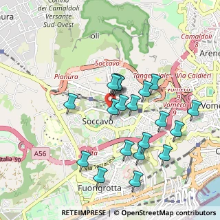 Mappa Via Adriano, 80126 Napoli NA, Italia (0.9515)