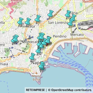 Mappa Via del Cerriglio, 80134 Napoli NA, Italia (0.9975)