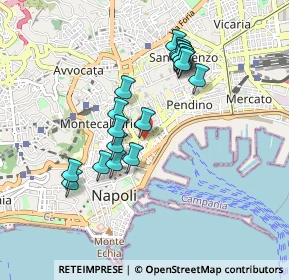 Mappa Via Loggia dei Pisani, 80133 Napoli NA, Italia (0.888)
