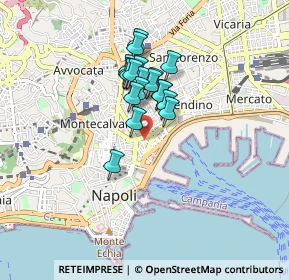 Mappa Via Loggia dei Pisani, 80133 Napoli NA, Italia (0.6575)