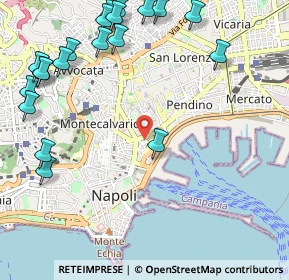 Mappa Via del Cerriglio, 80134 Napoli NA, Italia (1.5565)