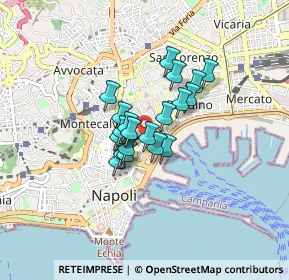 Mappa Via Loggia dei Pisani, 80133 Napoli NA, Italia (0.5545)