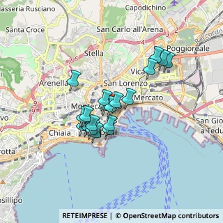 Mappa Via Loggia dei Pisani, 80133 Napoli NA, Italia (1.38737)