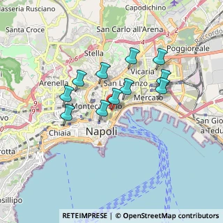 Mappa Via del Cerriglio, 80134 Napoli NA, Italia (1.53636)