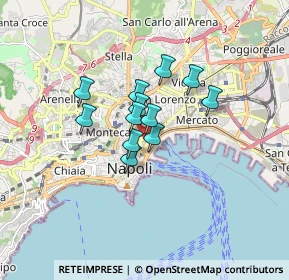 Mappa Via del Cerriglio, 80134 Napoli NA, Italia (1.12917)