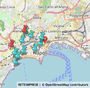 Mappa Via del Cerriglio, 80134 Napoli NA, Italia (2.16333)