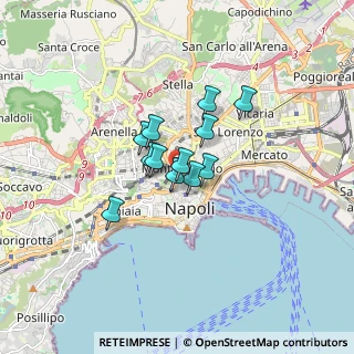 Mappa Via Croci S. Lucia Al Monte, 80134 Napoli NA, Italia (1.0575)