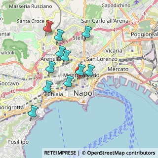 Mappa Via Croci S. Lucia Al Monte, 80134 Napoli NA, Italia (1.81545)