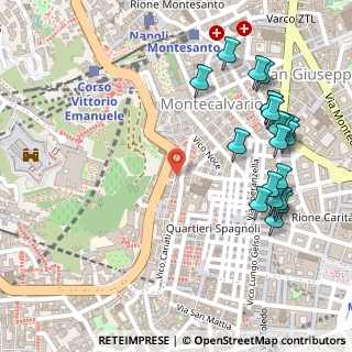 Mappa Via Croci S. Lucia Al Monte, 80134 Napoli NA, Italia (0.3335)